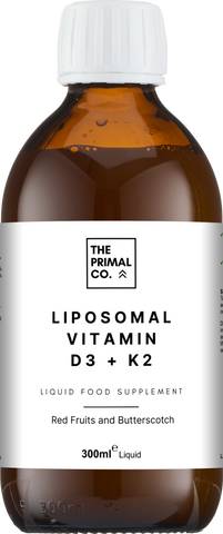 NEW - Vegan Liposomal Vitamins D3 and K2 liquid (300ml - Two-month supply)
